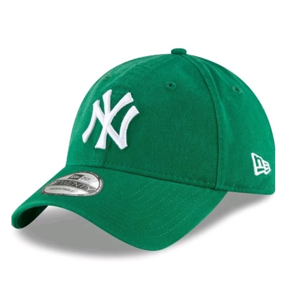 New Era: 9Twenty (Green) NY Yankees Core Classic Cap, Hat Adjustable Brand New